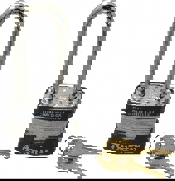 Padlock: Laminated Steel, Keyed Differen