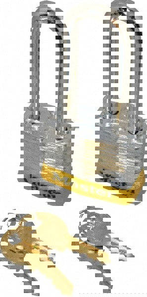 Lockout Padlock: Keyed Different, Laminated Steel, 2