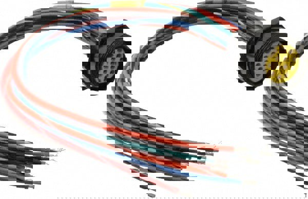 8 Amp, Female Straight Receptacle