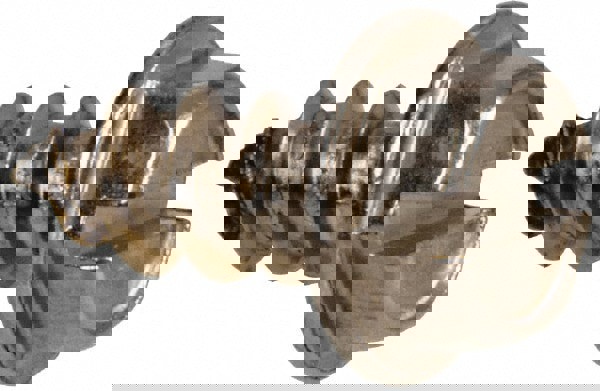 Sheet Metal Screw: #12, Hex Washer Head, Slotted