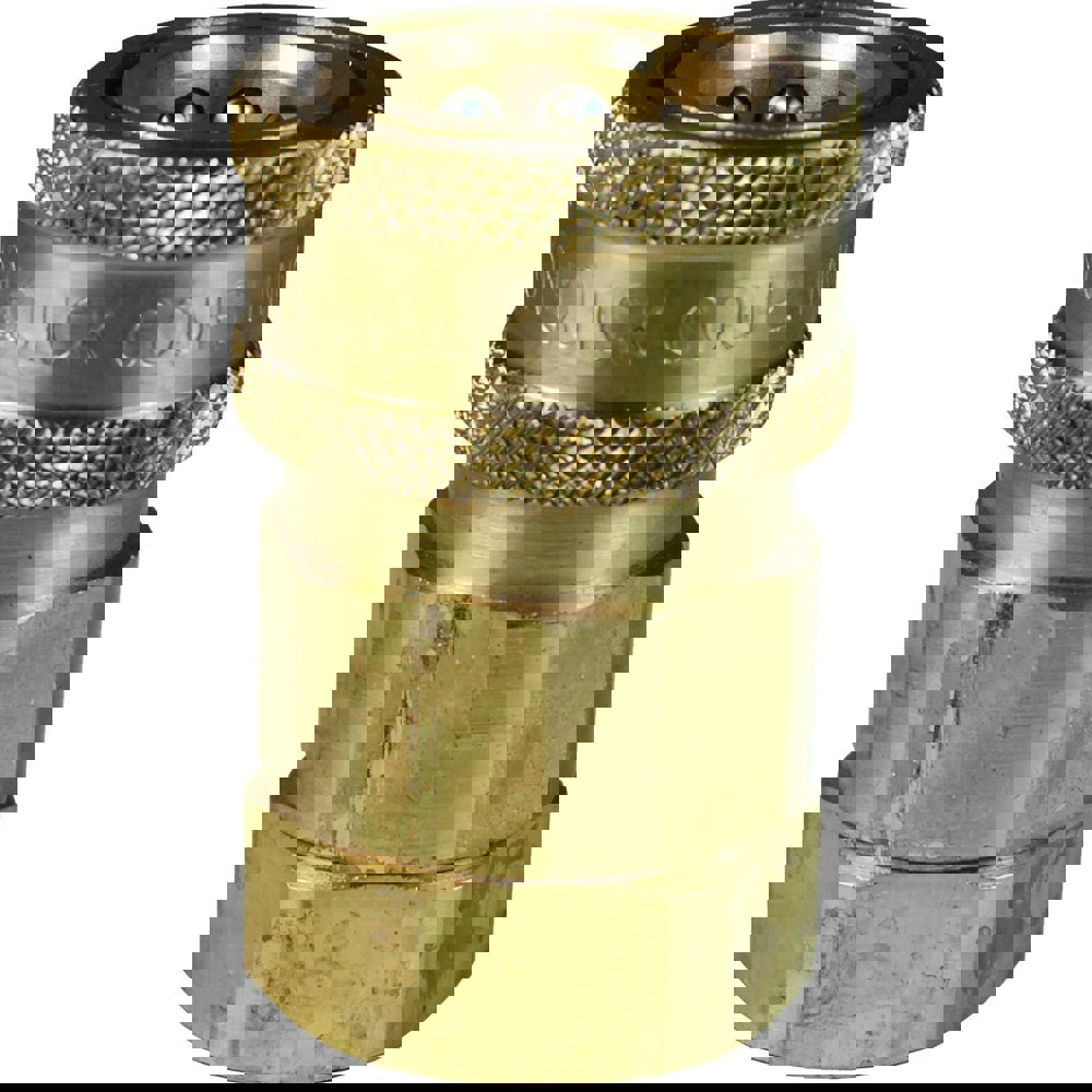 Hydraulic Hose Fittings & Couplings; Type: V-Series Valved Female Coupler ; Fitting Type: Coupler ; Hose Inside Diameter (Decimal Inch): 0.3750 ; Hose Size: 3/8 ; Material: Brass ; Thread Type: NPTF