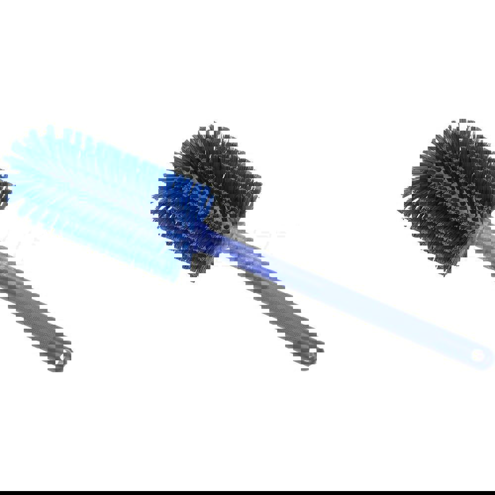 Bottle & Tube Brushes; Shank Style: Handle ; Bristle Flexibility: Rigid ; Bristle Material: Polyester ; Brush Shape: Round ; Bristle Color: Blue ; UNSPSC Code: 47131605