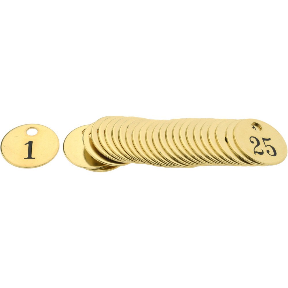 Blank Tag: 1'' High, Metal