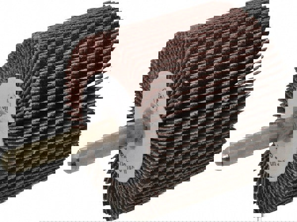 Mounted Flap Wheel: 1-1/2