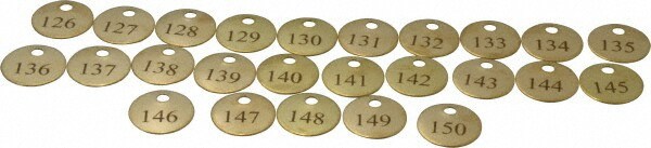 Blank Tag: 1'' High, Metal