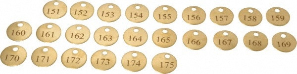 Blank Tag: 1'' High, Metal