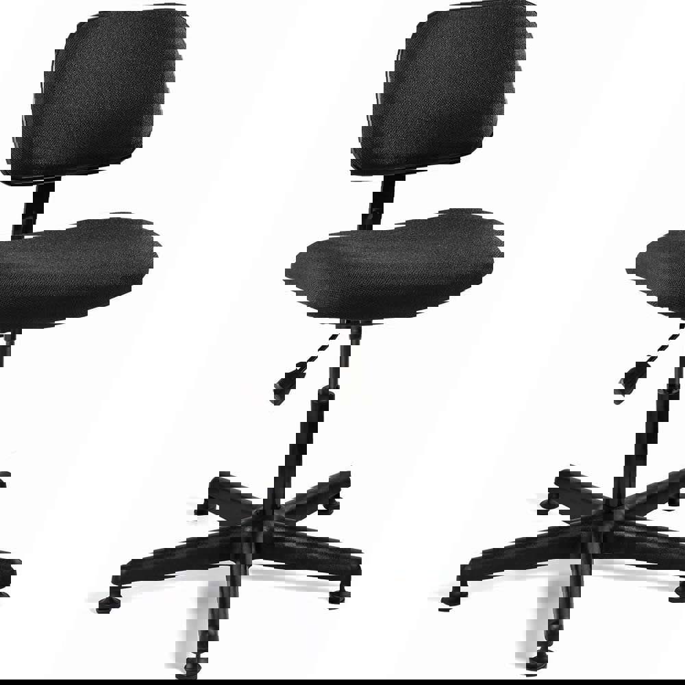 Task Chair: Cloth, Adjustable Height, 16-1/2 to 21-1/2