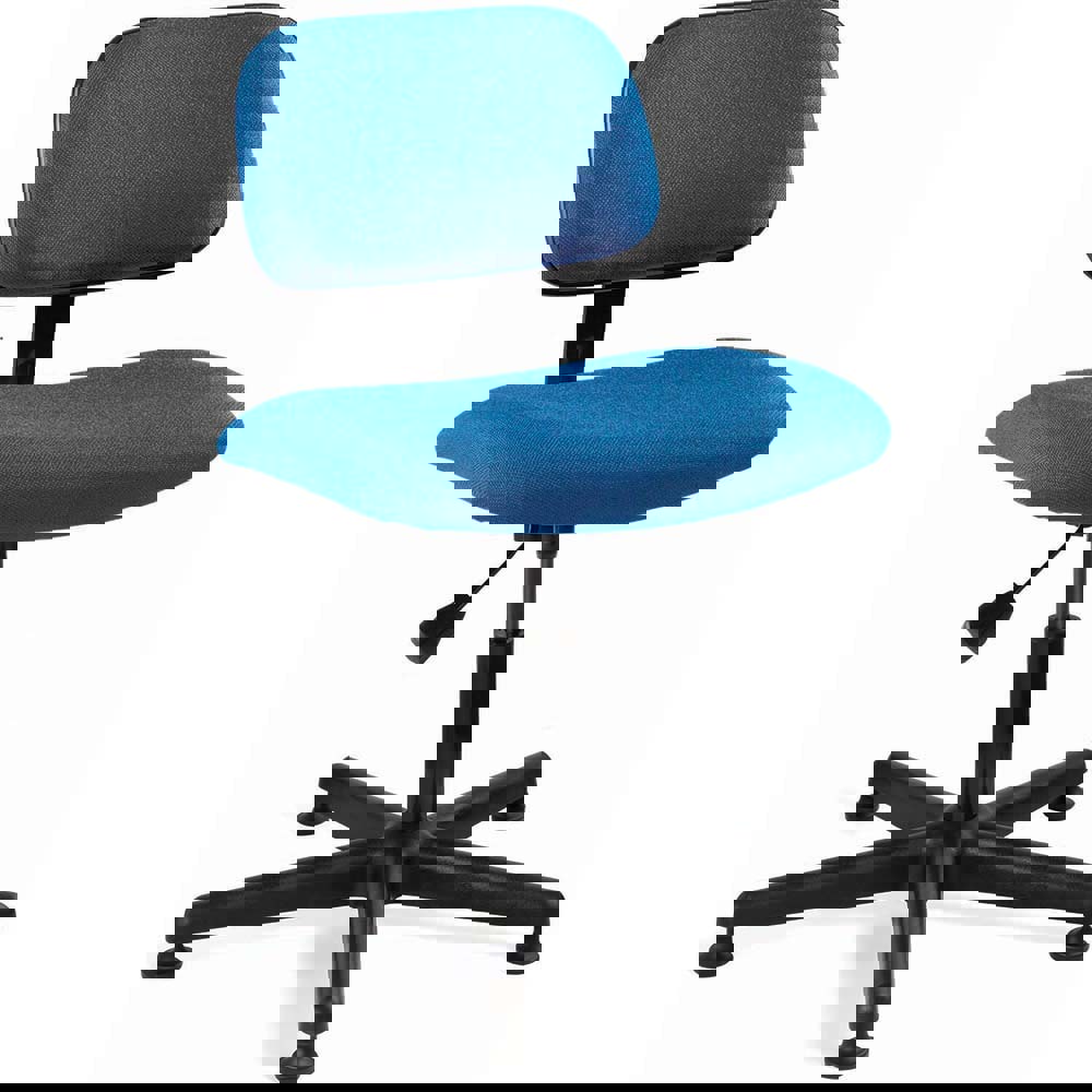 Task Chair: Cloth, Royal Blue