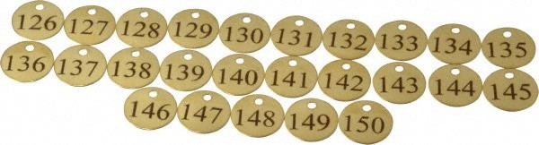Blank Tag: 1-1/4'' High, Metal