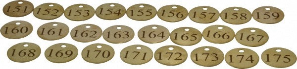 Blank Tag: 1-1/4'' High, Metal