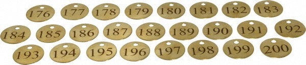 Blank Tag: 1-1/4'' High, Metal