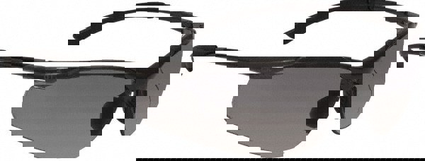 Safety Glass: Anti-Fog & Scratch-Resistant, Polycarbonate, Smoke Lenses, Full-Framed