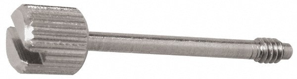 Captive Screws; System of Measurement: Inch; Drive Type: Slotted; Thread Size: #4-40; Material: Stainless Steel; Material Grade: 18-8; Head Diameter: 1/4 in; 0.2500 in; Head Height: 0.3130 in; Standards: QQ-S-763; Head Diameter (Inch): 1/4; Head Diameter