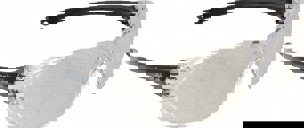 Safety Glass: Anti-Fog & Scratch-Resistant, Polycarbonate, Clear Lenses, Full-Framed