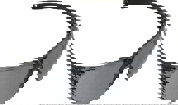 Safety Glass: Anti-Fog & Scratch-Resistant, Polycarbonate, Smoke Lenses, Full-Framed