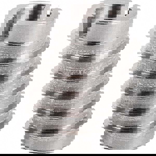 Hex Drive & Slotted Drive Threaded Inserts; Product Type: Knife ; Thread Size: 3/8-24 ; Material: Stainless Steel ; Drill Size: 0.516 ; Hole Diameter: 0.594in ; Insert Diameter: 0.5in