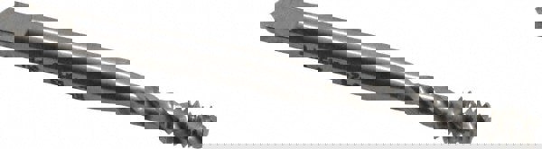 Spiral Flute Tap: #10-24 UNC, 3 Flutes, Modified Bottoming, 2B/3B Class of Fit, Powdered Metal, Bright/Uncoated