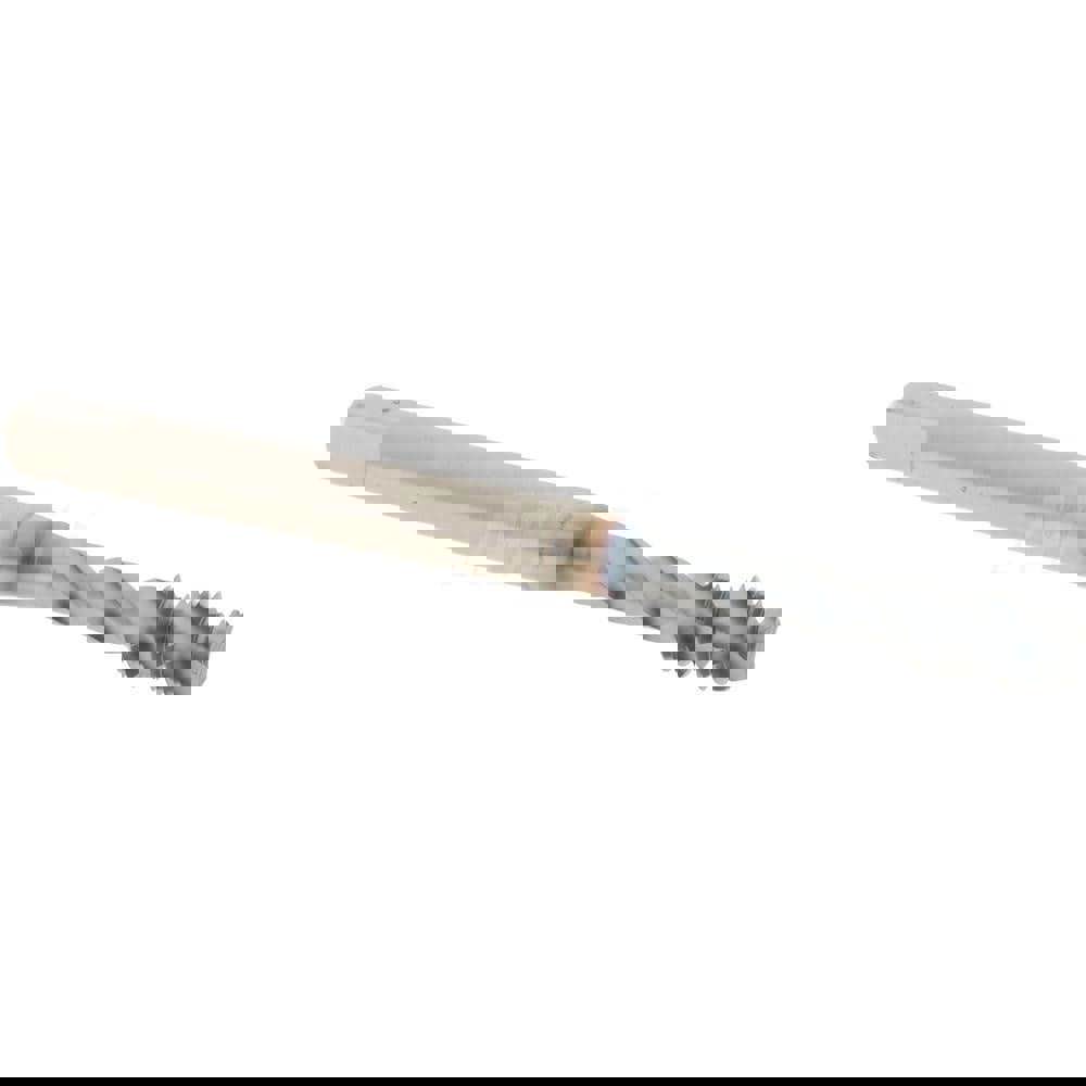 Spiral Flute Tap: #10-32, UNF, 3 Flute, Modified Bottoming, 2B Class of Fit, Powdered Metal, TICN Finish