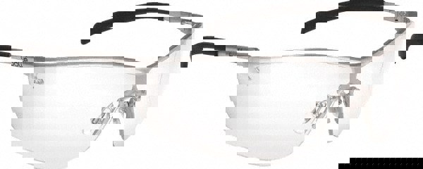 Safety Glass: Anti-Fog & Scratch-Resistant, Polycarbonate, Clear Lenses, Full-Framed