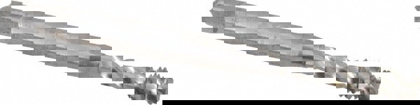 Spiral Flute Tap: #10-32 UNF, 3 Flutes, Modified Bottoming, Powdered Metal, Bright/Uncoated