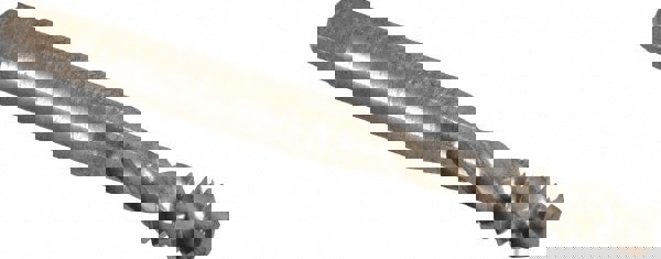 Spiral Flute Tap: 1/4-20 UNC, 3 Flutes, Modified Bottoming, 3B Class of Fit, Powdered Metal, Bright/Uncoated