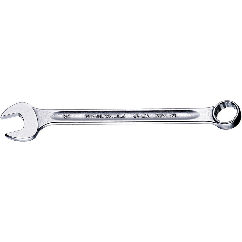 Combination Wrenches; Finish: Chrome-Plated ; Head Type: Offset ; Box End Type: 12-Point ; Handle Type: I-Beam; Ergonomic ; Material: Chrome Alloy Steel ; Ratcheting: No