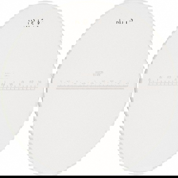 1 Inch Diameter, Optical Comparator Chart and Reticle