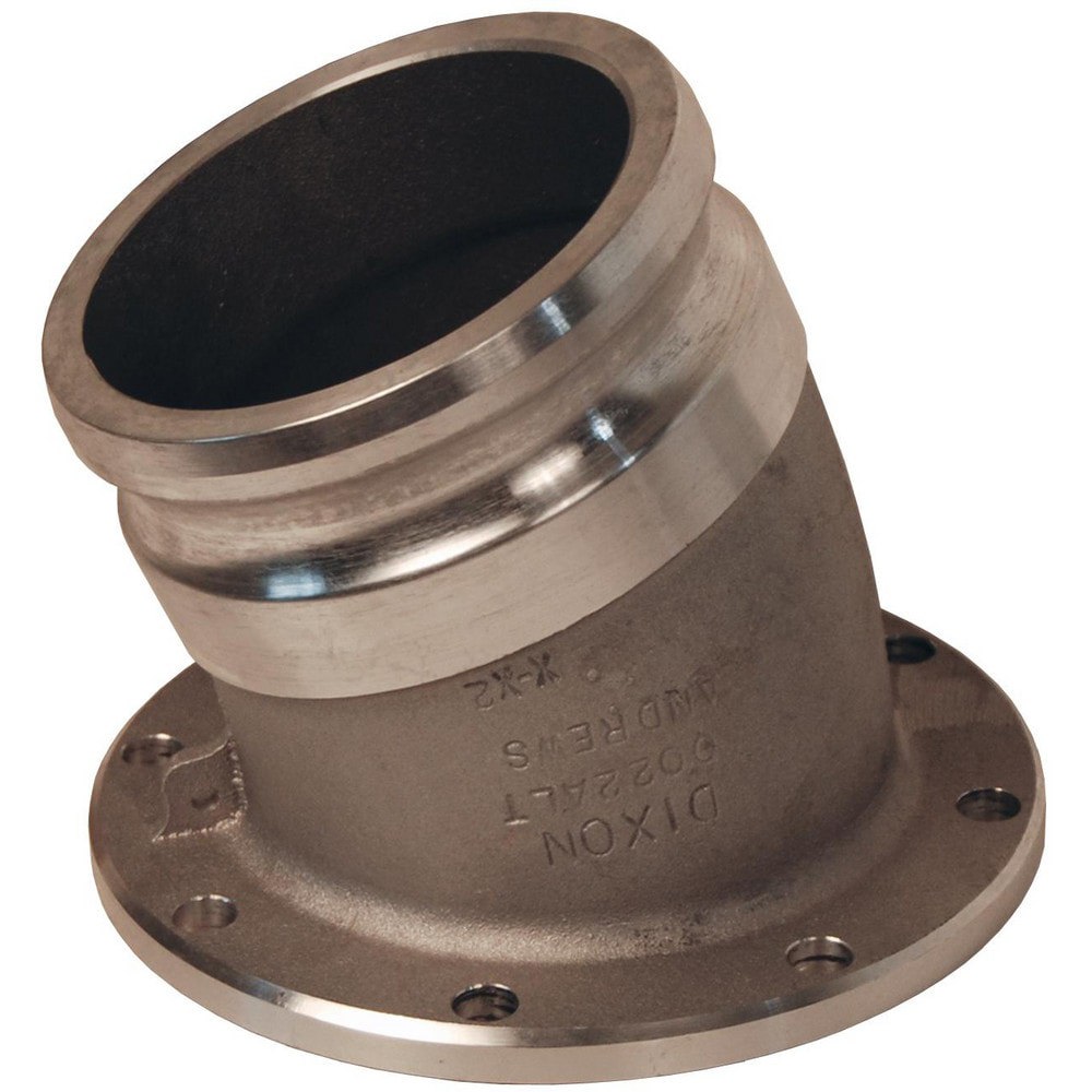 Suction & Discharge Hose Couplings; Type: Butt Weld ; Coupling Type: Cam & Groove ; Coupling Descriptor: Adapter Butt Weld to Sch. 40 Pipe ; Material: Stainless Steel ; Coupler Size (Fractional Inch): 4 ; Thread Size: Non-Threaded