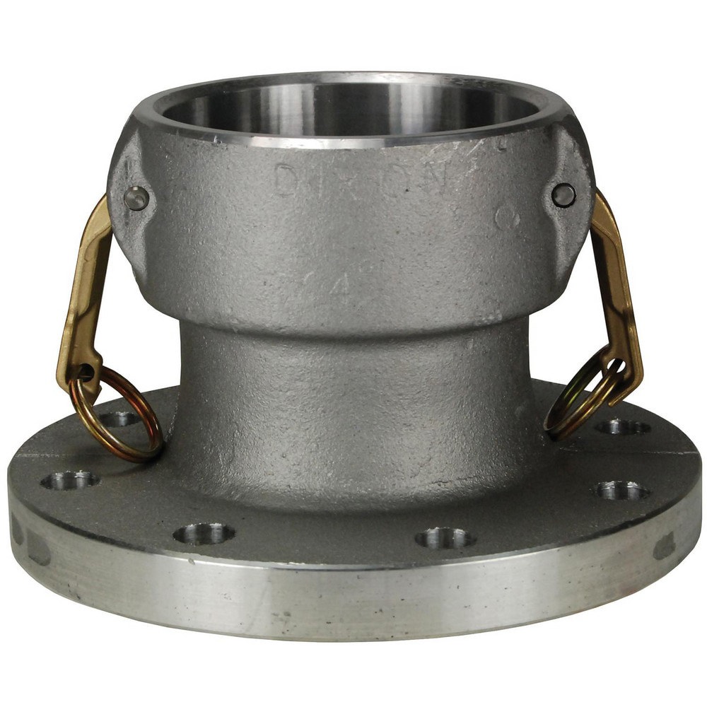 Suction & Discharge Hose Couplings; Type: 150 Flange ; Coupling Type: Cam & Groove ; Coupling Descriptor: Coupler x 150# ASA Flange ; Material: Aluminum ; Coupler Size (Fractional Inch): 4 ; Thread Size: Non-Threaded