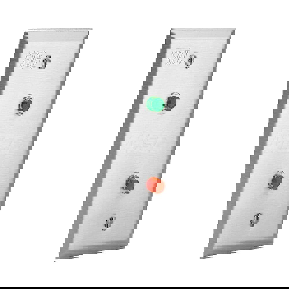 Electromagnet Lock Accessories; Accessory Type: Dual Indicator Monitoring Station ; For Use With: Interior Applications ; Material: Stainless Steel