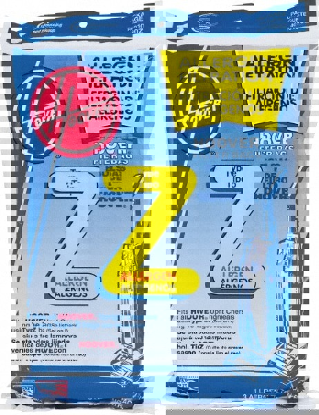 3 Qty 1 Pack Allergen Filtration, Vacuum Cleaner Filter Bag