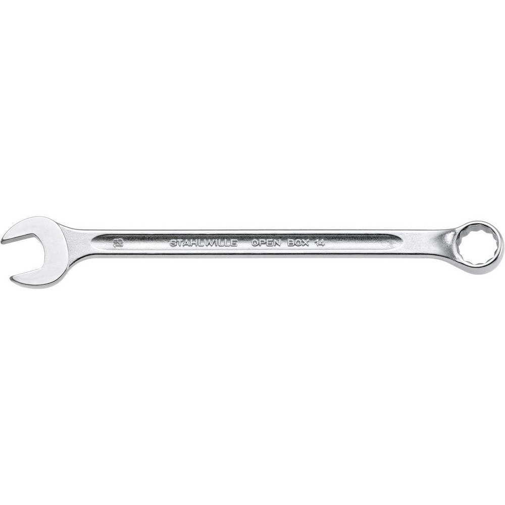 Combination Wrenches; Finish: Chrome-Plated ; Head Type: Offset ; Box End Type: 12-Point ; Handle Type: I-Beam; Ergonomic ; Material: Chrome Alloy Steel ; Ratcheting: No
