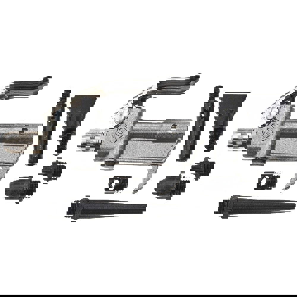 8 Piece Aluminum Body Air Gun Kit