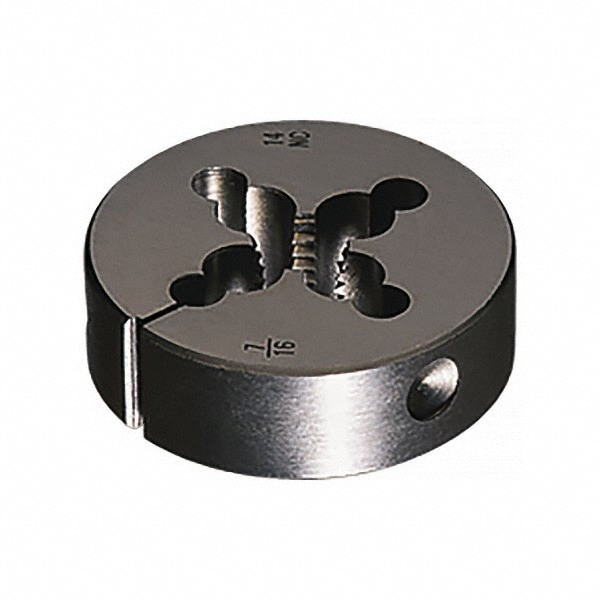 Round Die: #4-40, 21 mm OD, Carbon Steel
