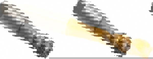 Spiral Flute Tap: 5/16-24, UNF, 3 Flute, Modified Bottoming, 3B Class of Fit, Powdered Metal, TiN Finish