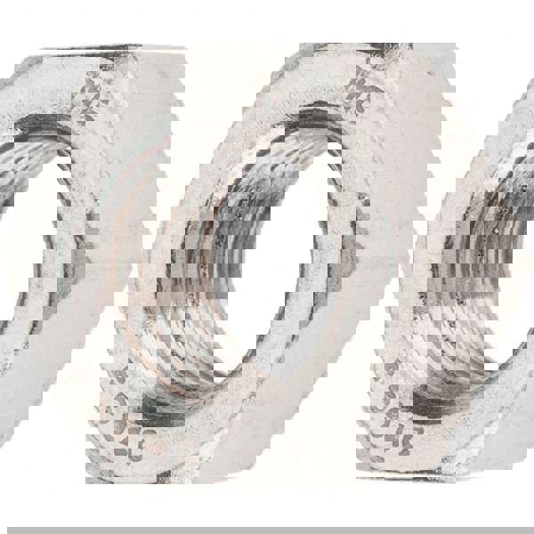 Hex Nut: 5/8-11, Grade 18-8 Stainless Steel, Uncoated