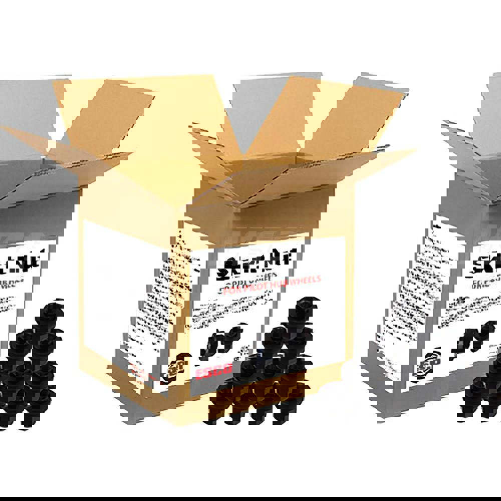 Skirt Nut: Steel, Use with Commercial Truck Tires