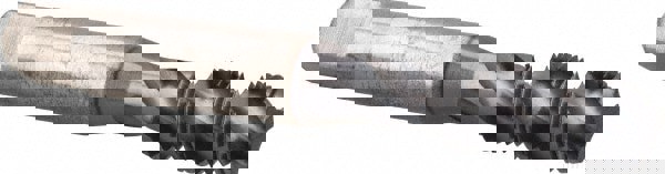 Spiral Flute Tap: 3/8-24, UNF, 3 Flute, Modified Bottoming, 3B Class of Fit, Powdered Metal, TICN Finish