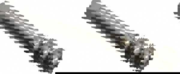 Spiral Flute Tap: 7/16-20 UNF, 3 Flutes, Modified Bottoming, Powdered Metal, Bright/Uncoated