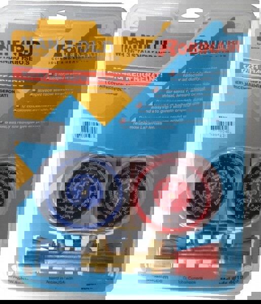 Standard Side Wheel Automotive Manifold Gauge with 1/4