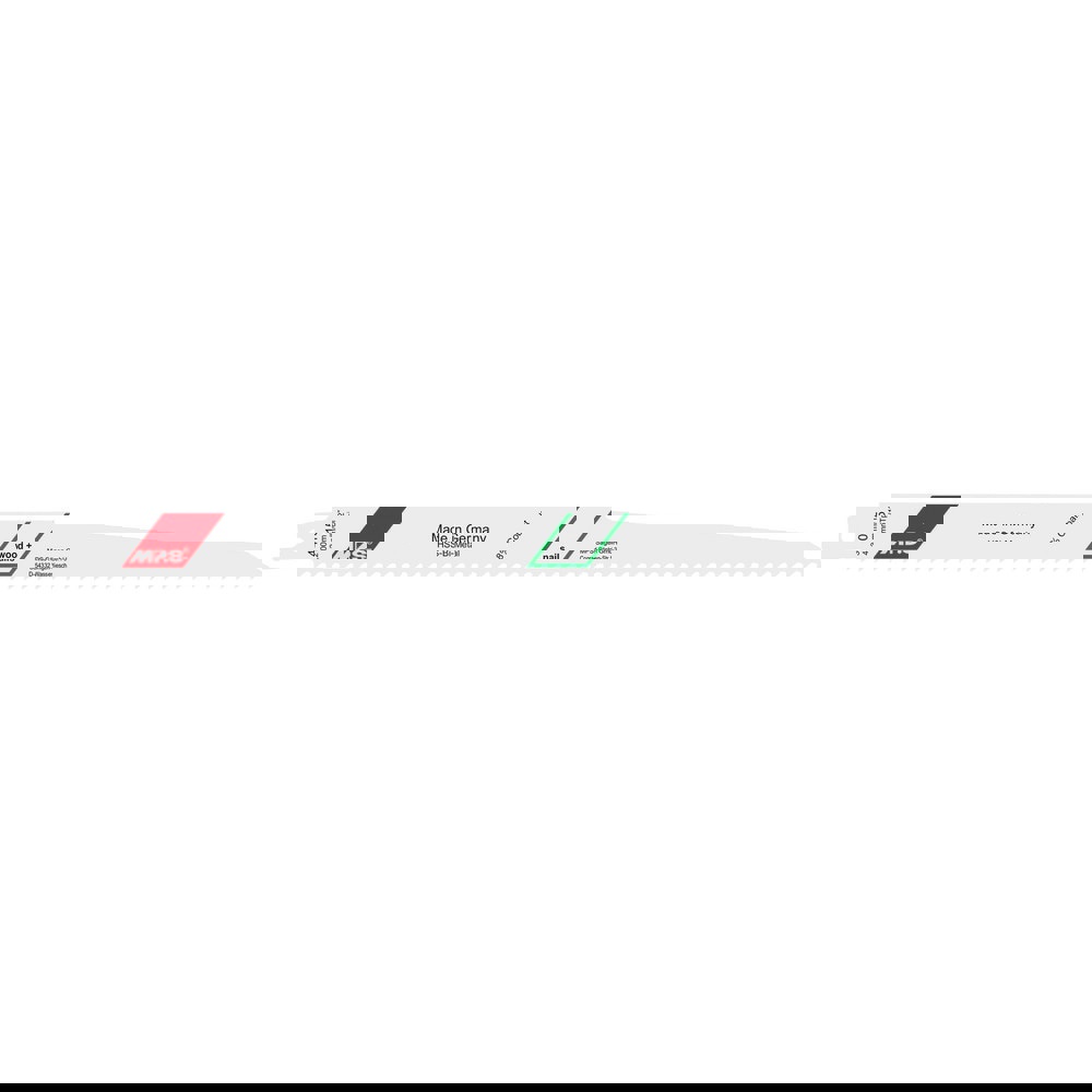 Reciprocating Saw Blades; Blade Material: Bi-Metal ; Blade Length (Decimal Inch): 11.8110 ; Blade Width (Decimal Inch): 0.7480 ; Teeth Per Inch: 6 ; Blade Thickness (Decimal Inch): 0.0500 ; Profile Shape: Straight; Tapered