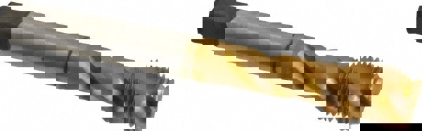 Spiral Flute Tap: 1/2-20 UNF, 3 Flutes, Modified Bottoming, 3B Class of Fit, Powdered Metal, TIN Coated