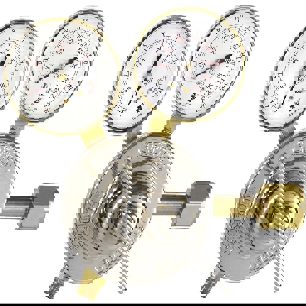 540 CGA Inlet Connection, B R/H Fitting, 175 Max psi, Oxygen Welding Regulator