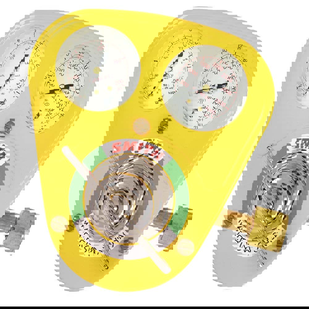 540 CGA Inlet Connection, B R/H Fitting, 175 Max psi, Oxygen Welding Regulator