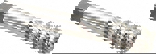 Spiral Flute Tap: 3/4-10 UNC, 4 Flutes, Modified Bottoming, Powdered Metal, Bright/Uncoated