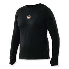 Work Shirt: General Purpose, Large, Polyester & Spandex, Black