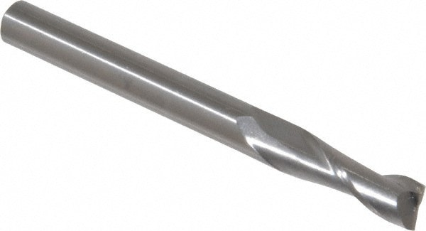 Square End Mill: 0.2362'' Dia, 0.748'' LOC, 2 Flutes, Solid Carbide