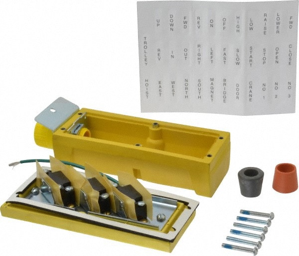 Pendant Control Station: Momentary, NO/NC, No Legend