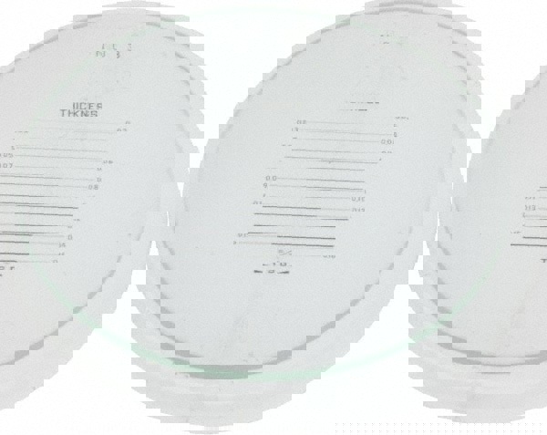 1-3/8 Inch Diameter, Optical Comparator Chart and Reticle