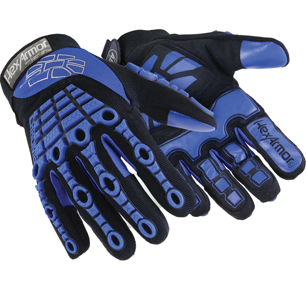 Cut & Puncture-Resistant Gloves: Size 2XL, ANSI Cut A8, ANSI Puncture 2